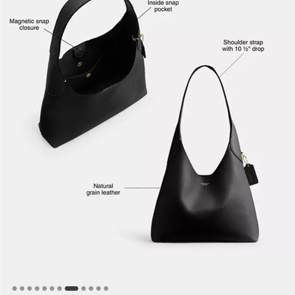 RARE EUC Coach Brooklyn 28 Shoulder Bag - Picture 5 of 5